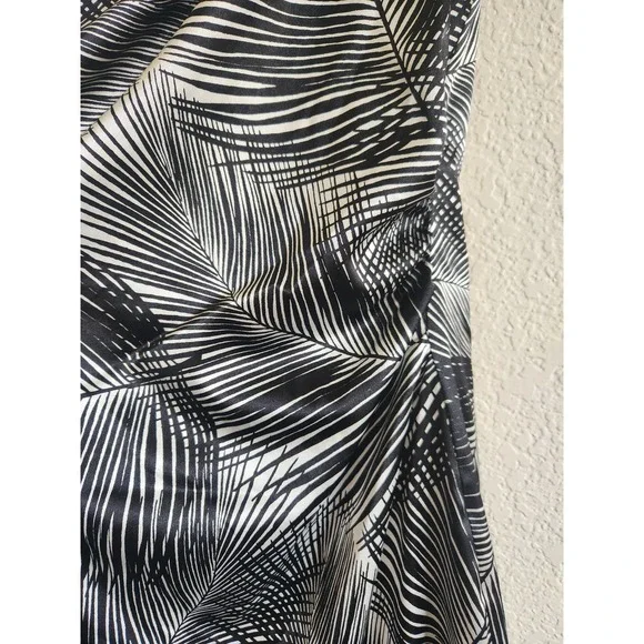 Maggy London Women's Formal Short Sleeve Knot Dress 10 - Picture 5 of 10